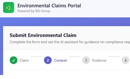 Environmental Claims Manager Screenshot